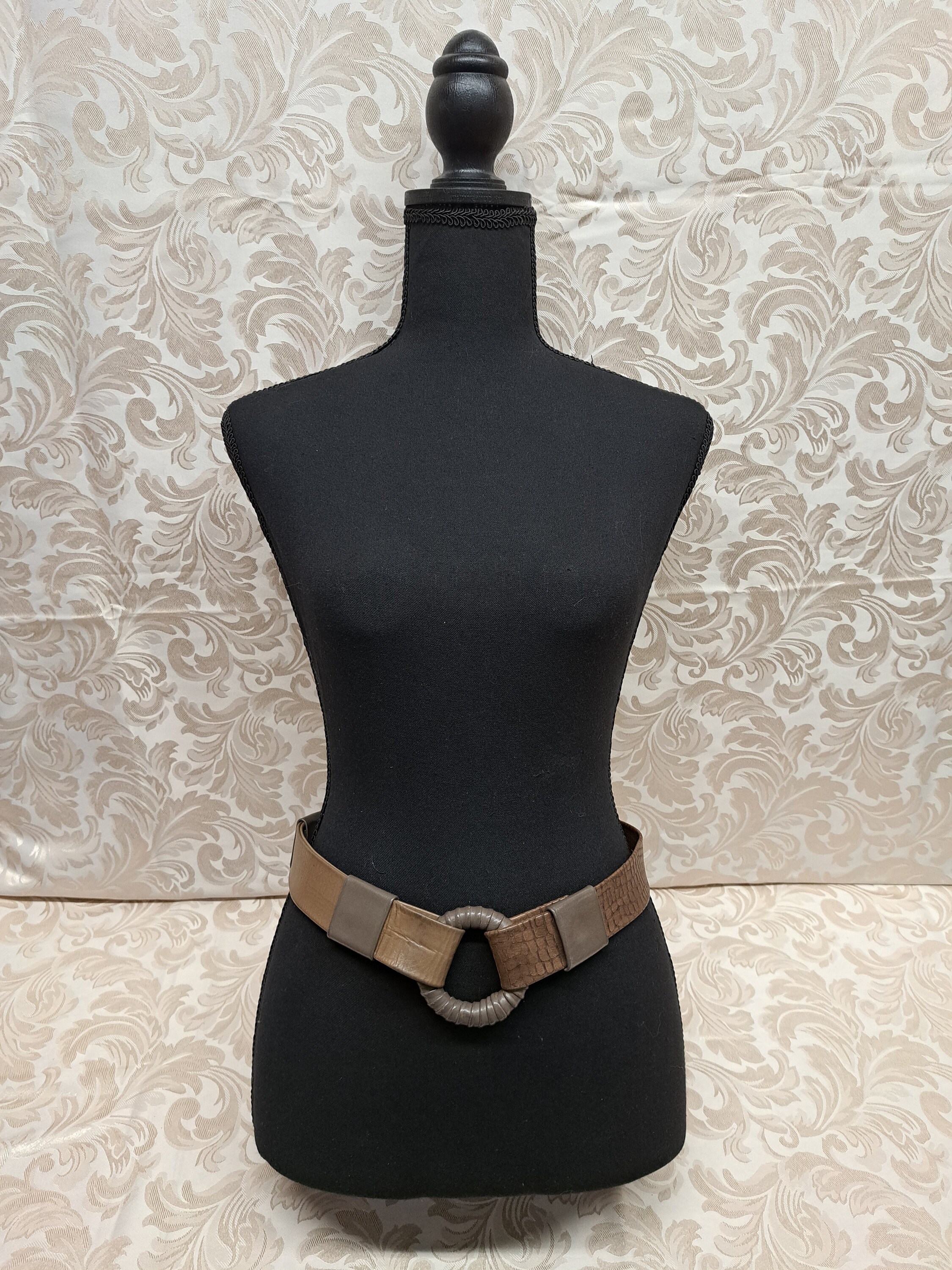 Vintage Hans Koch Original Handmade Brown and Tan Leather  display picture 2