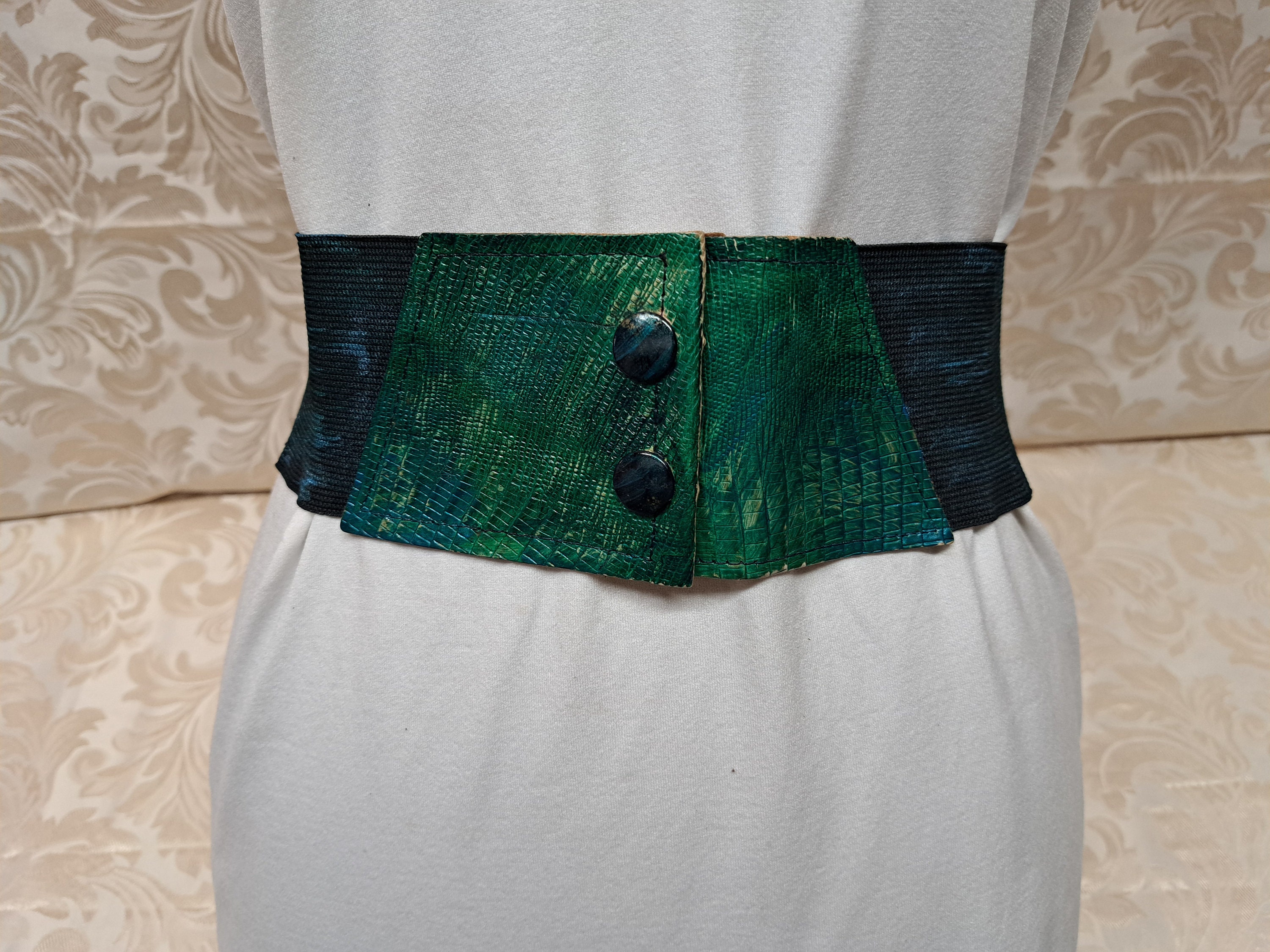 Green Snake Belt - Etsy display picture 2