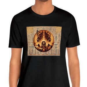 Egyptian Tshirt | Egyptian hieroglyphs |Unisex Jersey Short Sleeve Tee