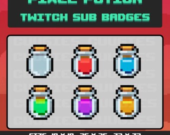 Twitch Pixel Potion Sub-märken