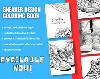 The Sneaker Coloring Book 英語版 Sneaker Coloring Book - Home