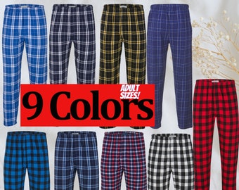 Blue buffalo plaid pajamas hotsell