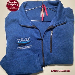 Personalized logo or text Nurse Fleece Jacket Custom University School name College Nursing Student Rn Lpn Cna Nicu Graduation Gift  Jacket