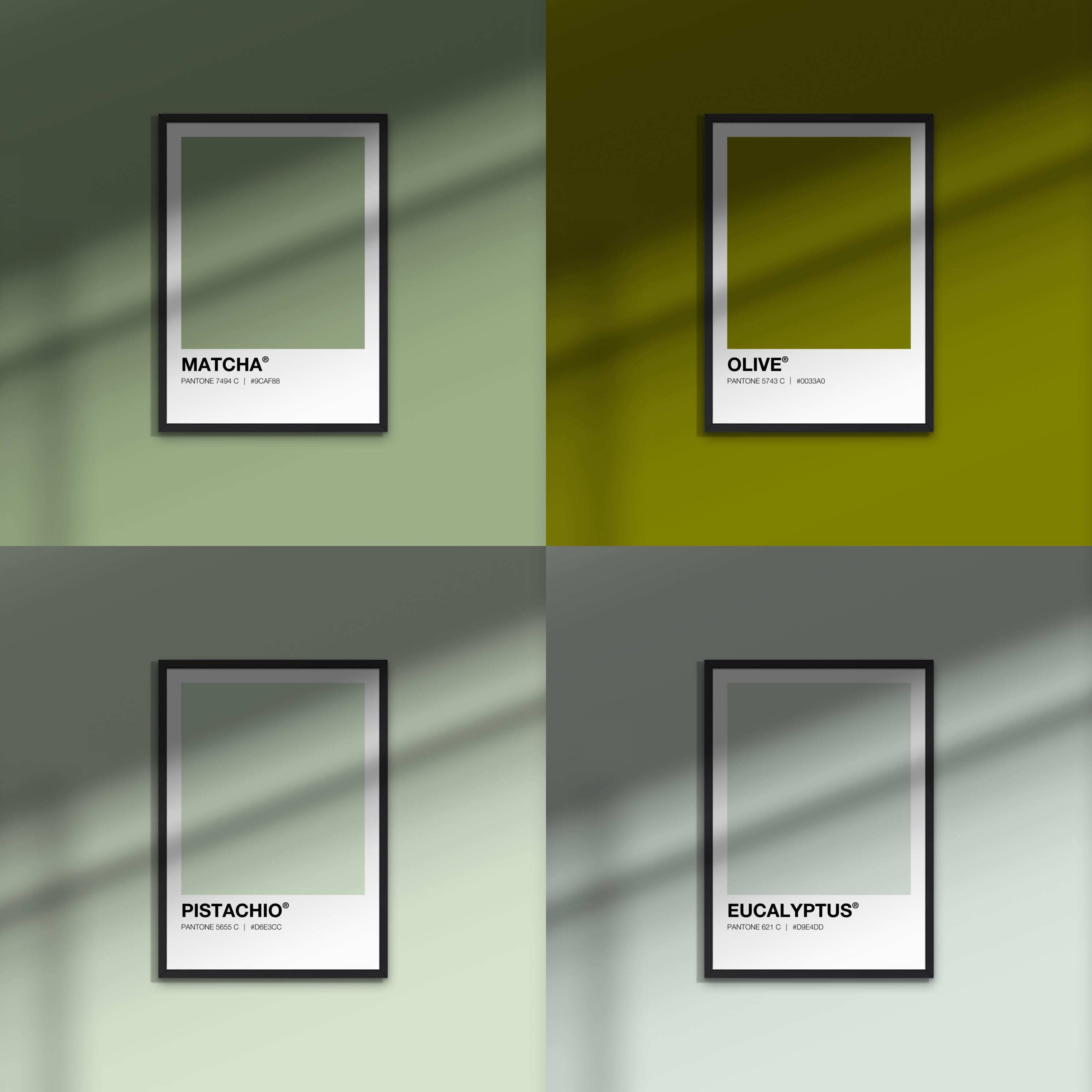 Custom Color Poster: Minimalist Palette Wall Art - Etsy
