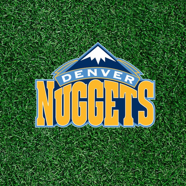 Denver Nuggets logo waterproof sticker decal- many sizes available