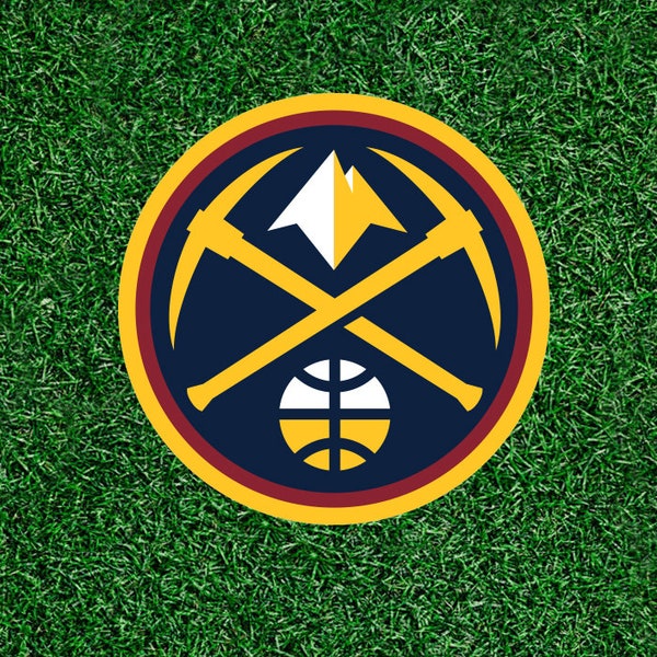 Denver Nuggets waterproof sticker decal - many sizes available