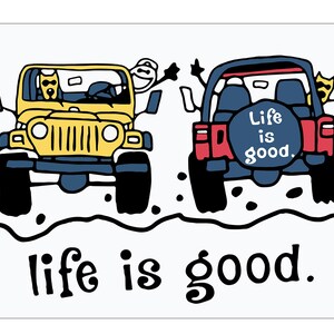Life is good jeep best sale keychain