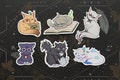 Meow Meow Impact - Genshin Impact Cat Stickers product logo