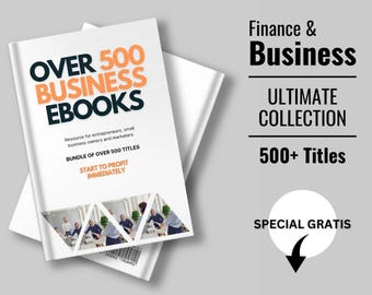 500+ Business eBooks Mega Bundle | Email Templates (PLR)