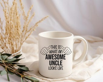 Uncle Mug | Uncle Gift | Cool Uncles Club | Godfather Gift | Best Uncle | You're Going to Be an Uncle | Uncle Birthday Gift