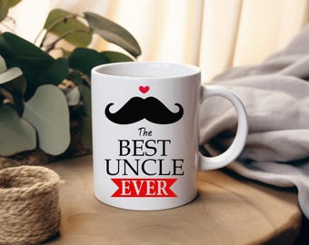 Uncle Mug | Uncle Gift | Cool Uncles Club | Godfather Gift | Best Uncle | You're Going to Be an Uncle | Uncle Birthday Gift