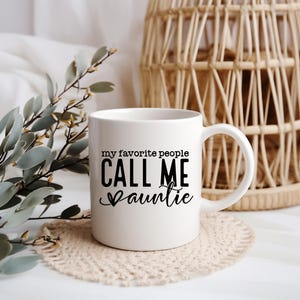 Mug gift aunt | Favorite aunt godmother coffee mug saying | Best aunt | Announce pregnancy | You're going to be an aunt | Christmas