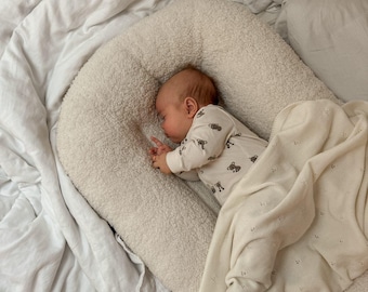 Merino wool blanket | Merino baby blanket | Baby blanket | Essential items | Baby shower gift | Knitted blanket | Wool blanket | Cream | 75 x 100 cm