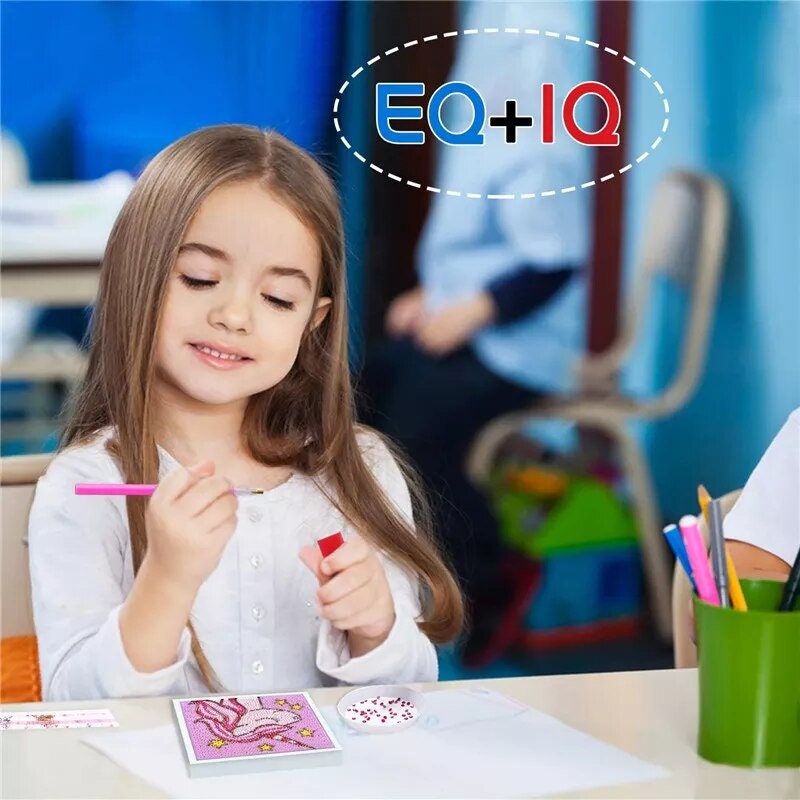 Diamond Art Kids, Diamond Painting Kit, DIY 5D, 5D Painting, Cute Sloth