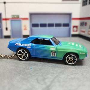 Camaro COPO Keychain, 1969 Chevy Camaro COPO Keychain, Chevy Keychain