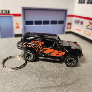 Ford Bronco R Keychain, Bronco Race Edition Keychain, Bronco Keychain, Ford Keychain, Premium Keychain