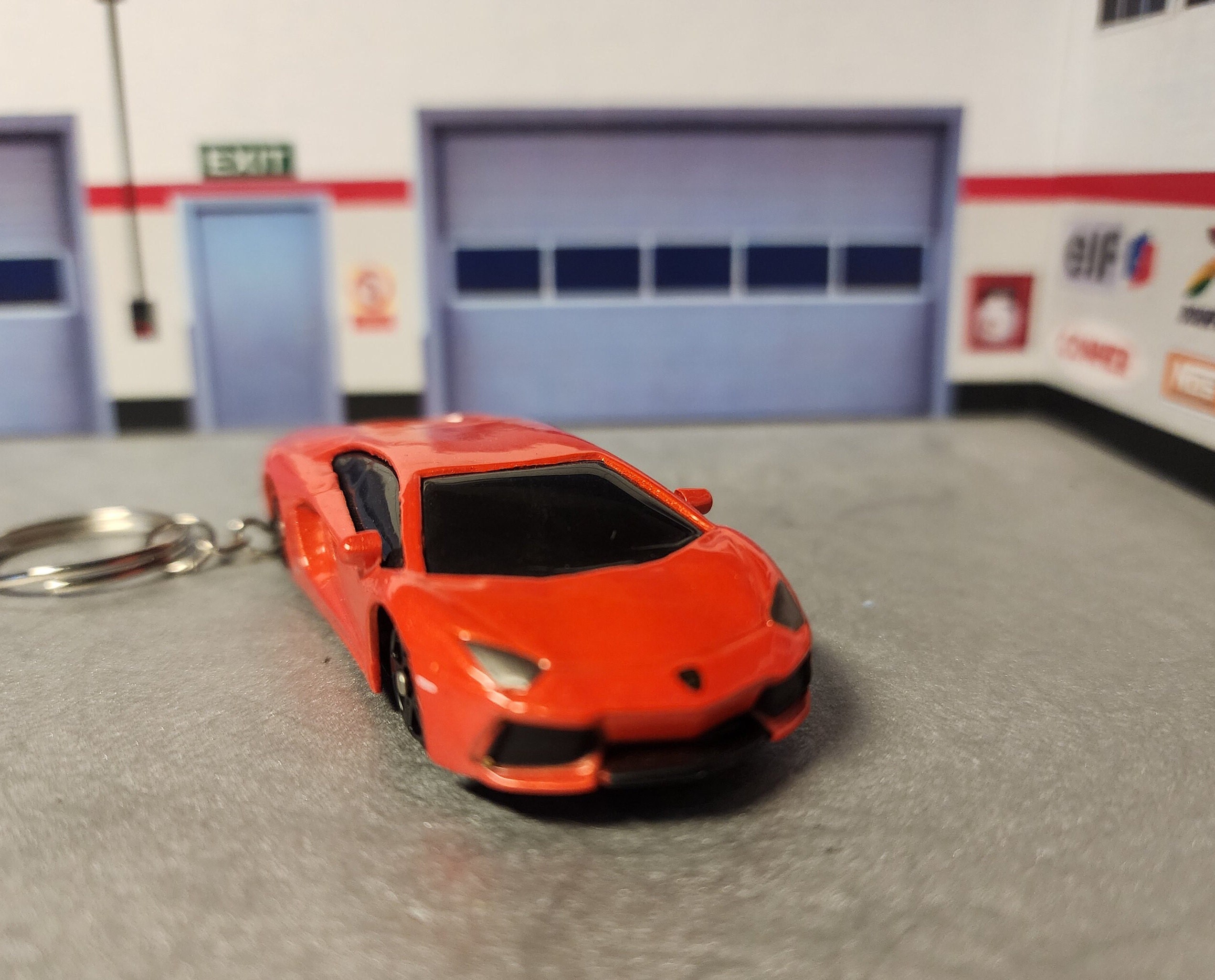 Lamborghini Aventador LP700-4 Keychain, Lamborghini Aventador Keychain, Custom Lamborghini Keychain, Premium Keychain