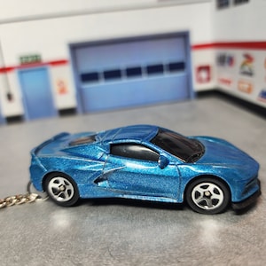 C8 Corvette Keychain, Corvette C8 Keychain, Corvette Keychain, 2020 Corvette