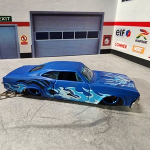 1965 Chevy Impala SS Diecast Schlüsselanhänger: Oldtimer-Erinnerungsstücke