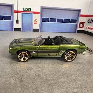 Camaro SS Keychain, 69 Camaro Keychain, Chevy Camaro SS Keychain, Custom 1969 Camaro SS Keychain