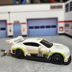 Bentley Continental GT3 Keychain, Bentley Keychain, Bentley Continental Keychain