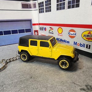 2015 Jeep Wrangler Unlimited Keychain, 15 Jeep Wrangler Keychain, Jeep Keychain. Premium Keychain