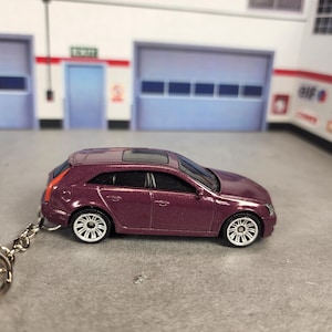 2010 Cadillac CTS Wagon Keychain, Cadillac CTS Keychain, Cadillac Keychain, Custom Cadillac CTS Keychain