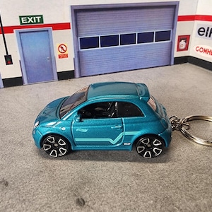 Fiat 500E Keychain,Fiat Keychain, Fiat 500 Keychain, Premium Keychain