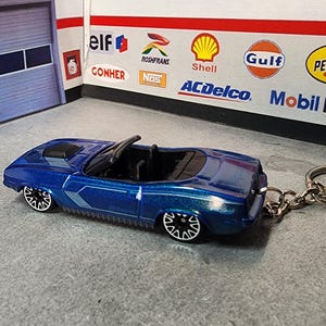 Plymouth Cuda Keychain, 1970 Cuda Keychain, Plymouth Barracuda Keychain, Premium Keychain