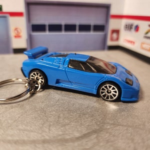 Bugatti EB110 SS Keychain, 1994 Bugatti EB110 Keychain, Bugatti Keychain, Premium Ketchain