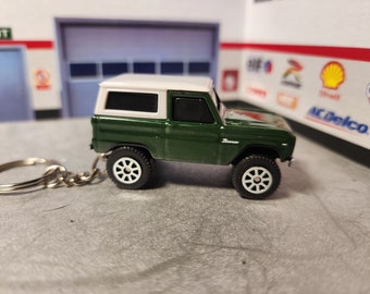 Ford Bronco Keychain, 1966 Ford Bronco Keychain, Bronco Keychain, Premium Keychain