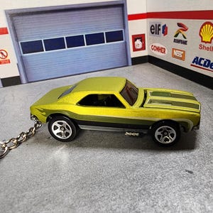 Camaro SS Keychain, 1967 Chevy Diecast Model