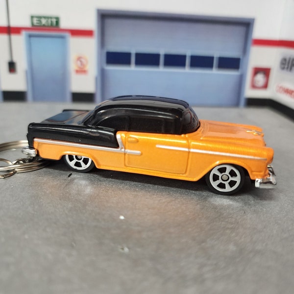 1955 Chevy Bel Air Keychain, 55 Chevy Bel Air Keychain, Chevy Keychain