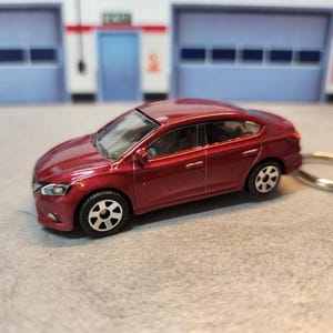 Nissan Sentra Keychain, 2016 Nissan Sentra Keychain, Custom Nissan Keychain, Premium Keychain