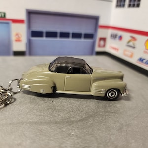 1941 Cadillac Series 62 Keychain, 41 Gadillac Keychain, Cadillac Keychain, Premium Keychain