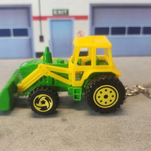 John Deere Keychain, Custom John Deere Keychain, Premium Keychain