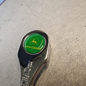 John Deere Keychain, Custom John Deere Connecting Rod Keychain, Bottle opener