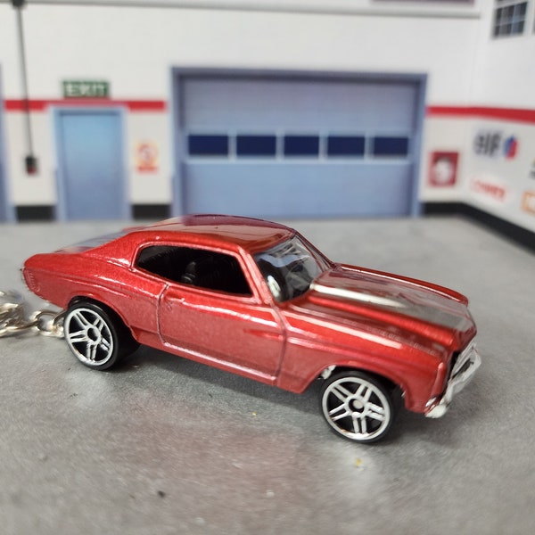 Chevelle SS Keychain, 1970 Chevy Chevelle SS Keychain, Chevy Keychain