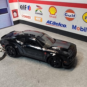 Dodge Challenger SRT Dämon Schlüsselanhänger, 2018 Challenger SRT Dämon Schlüsselanhänger, Dodge Schlüsselanhänger, Premium Schlüsselanhänger