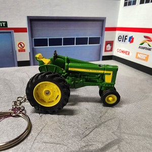 John Deere Keychain, Custom John Deere Keychain, Premium Keychain