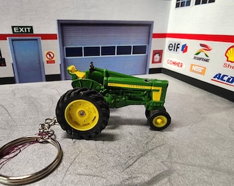 John Deere Keychain, Custom John Deere Keychain, Premium Keychain