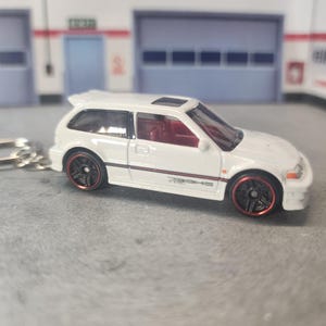 Honda Civic EF Keychain, Honda Civic Keychain, Custom Honda Keychain