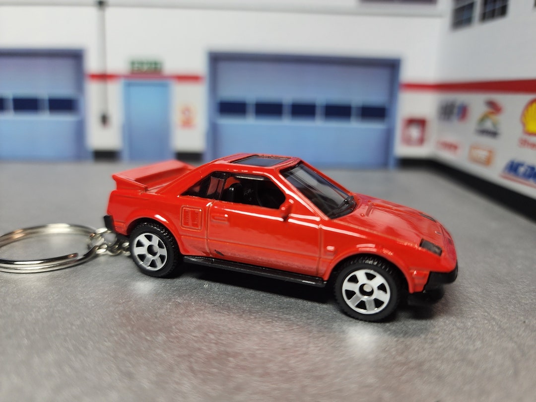 Toyota MR2 Keychain, 1984 Toyota MR2 Keychain, Custom MR2 Keychain ...
