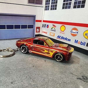 1967 Mustang Shelby GT500 Keychain, Ford Shelby Cobra Keychain, Mustang Keychain, Premium Keychain