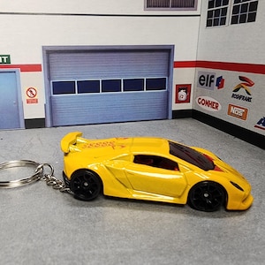 Lamborghini Sesto Keychain, Custom Lamborghini Sesto Keychain, Custom Lamborghini Keychain, Premium Keychain