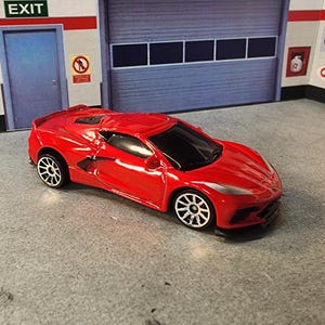 C8 Corvette Keychain, Corvette C8 Keychain, Corvette Keychain, 2020 Corvette