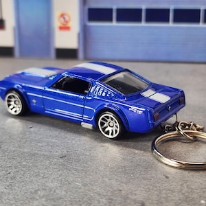 1965 Mustang Keychain, Ford Mustang Fastback Keychain, Mustang Keychain, Mustang GT Gift