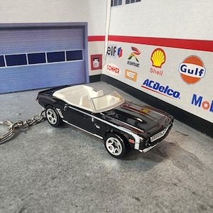 Camaro SS Keychain, 1969 Chevy Camaro, Diecast Scale Model