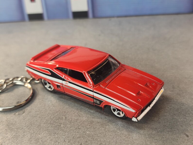 1973 Ford Falcon Diecast Keychain, Racing Car Gift - Etsy