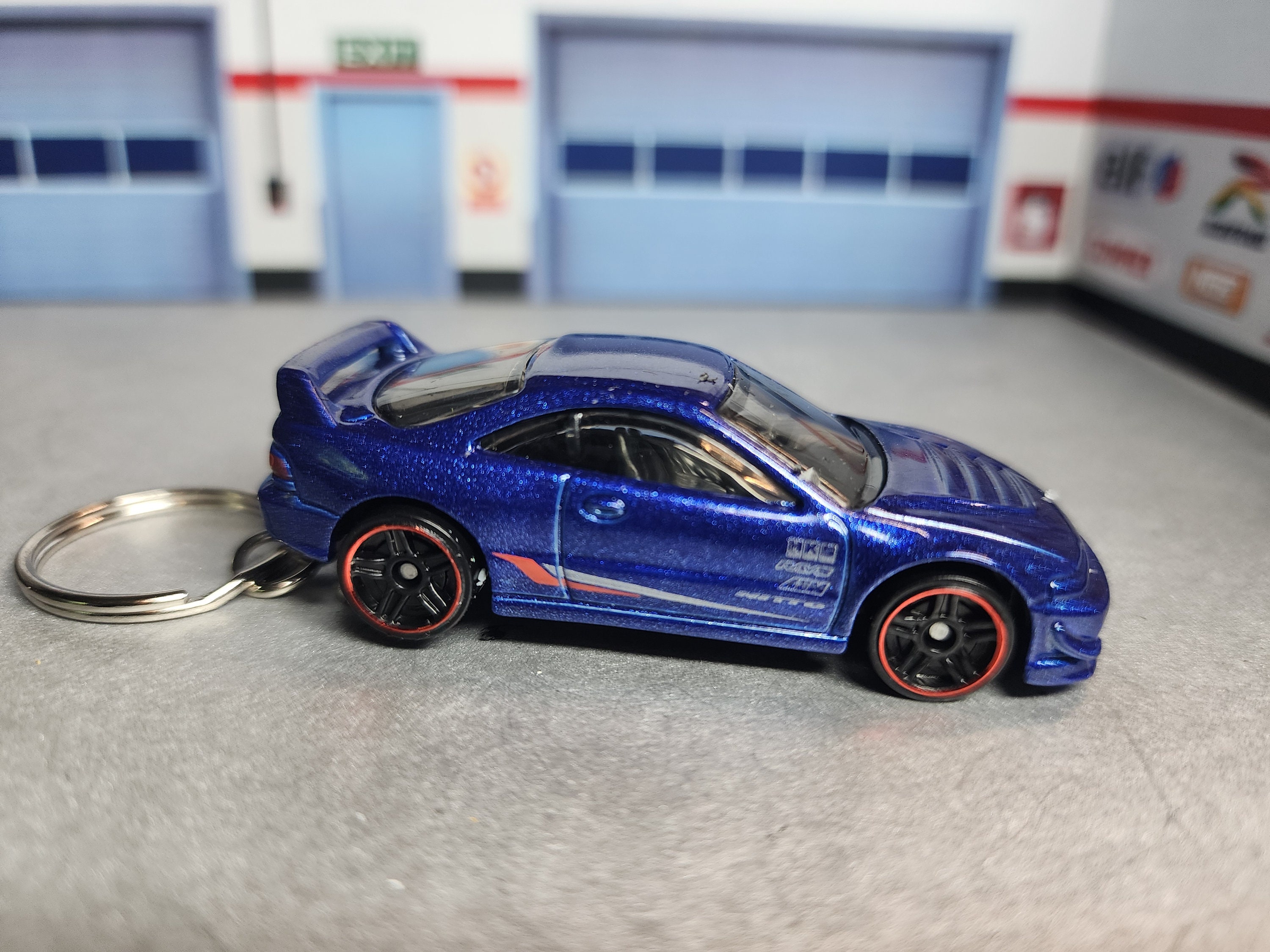 Die Cast Hot Wheels Acura Integra Keychain Hot Wheels Custom '01